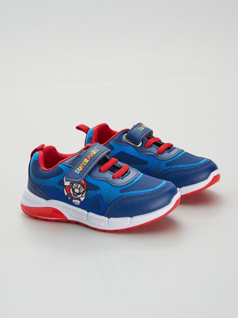 Zapatillas con luz 'Mario' AZUL - Kiabi