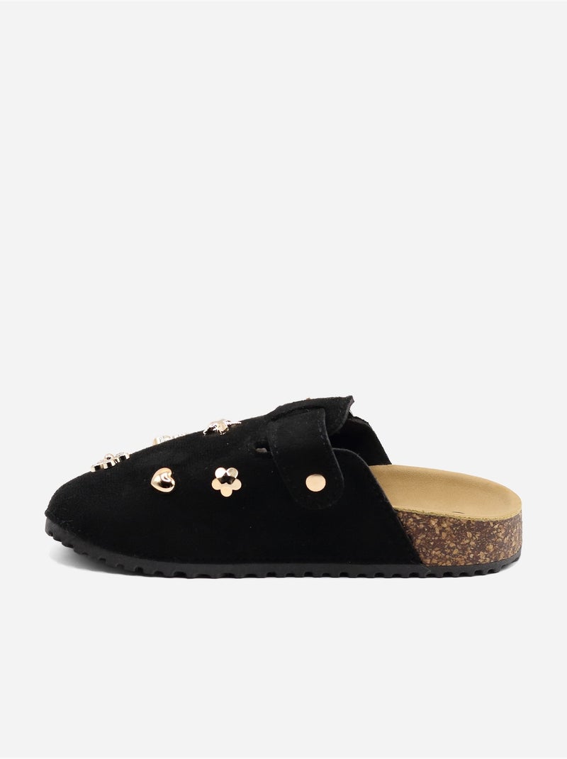 Zapatillas con pins Negro - Kiabi