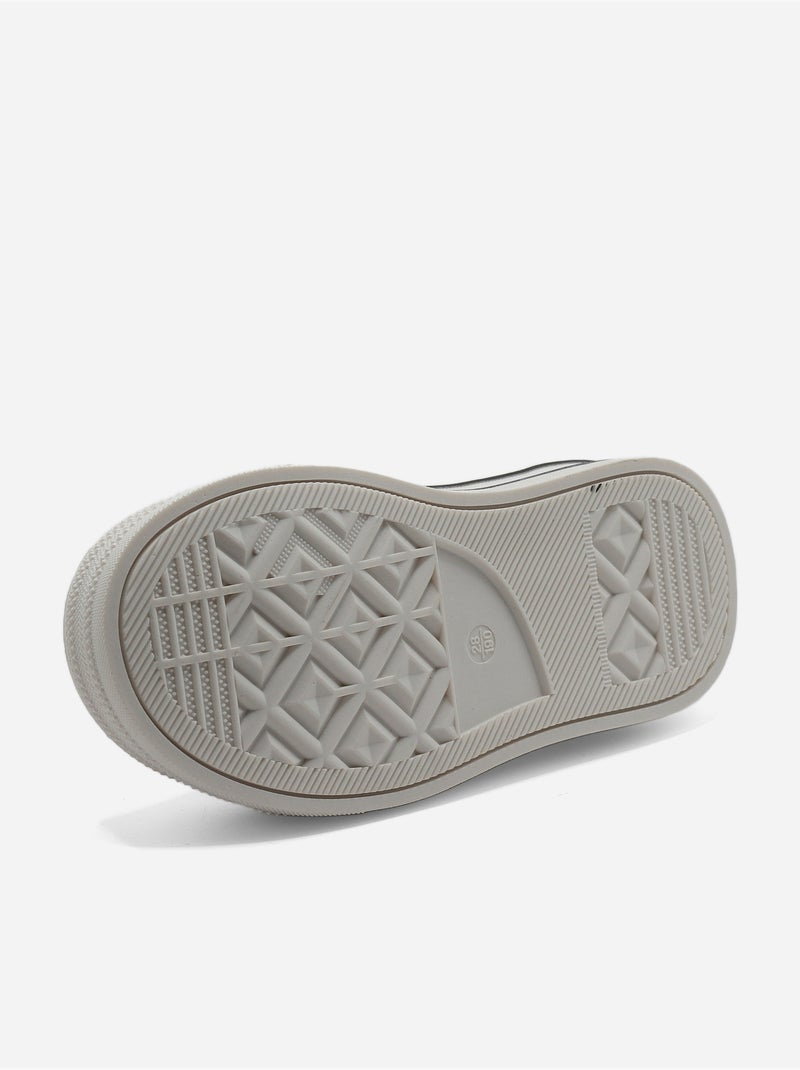Zapatillas con plataforma Crema - Kiabi