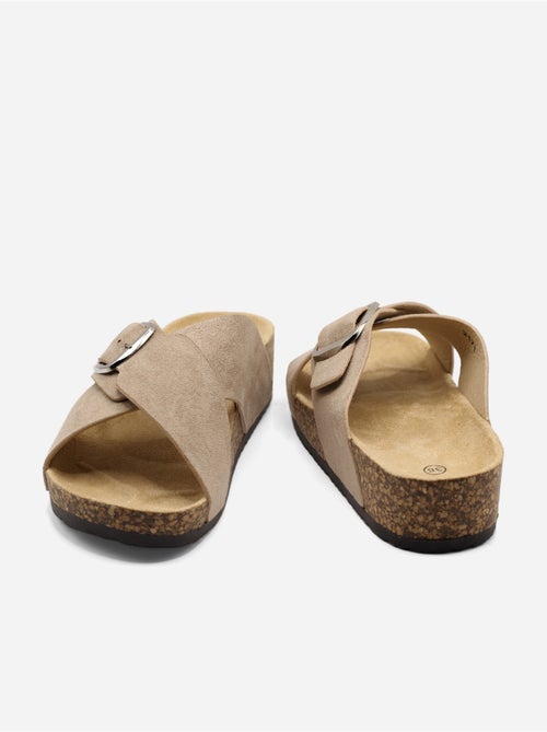 Zapatillas con tiras cruzadas - Kiabi