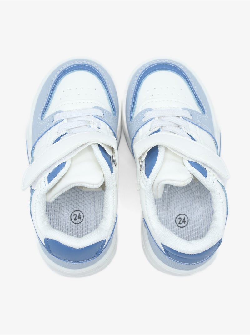 Zapatillas con velcro Azul - Kiabi