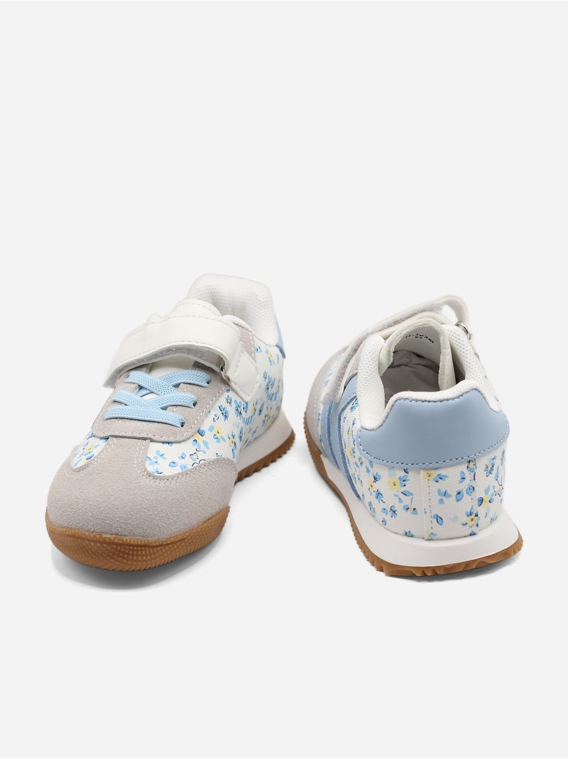 Zapatillas con velcro Azul - Kiabi