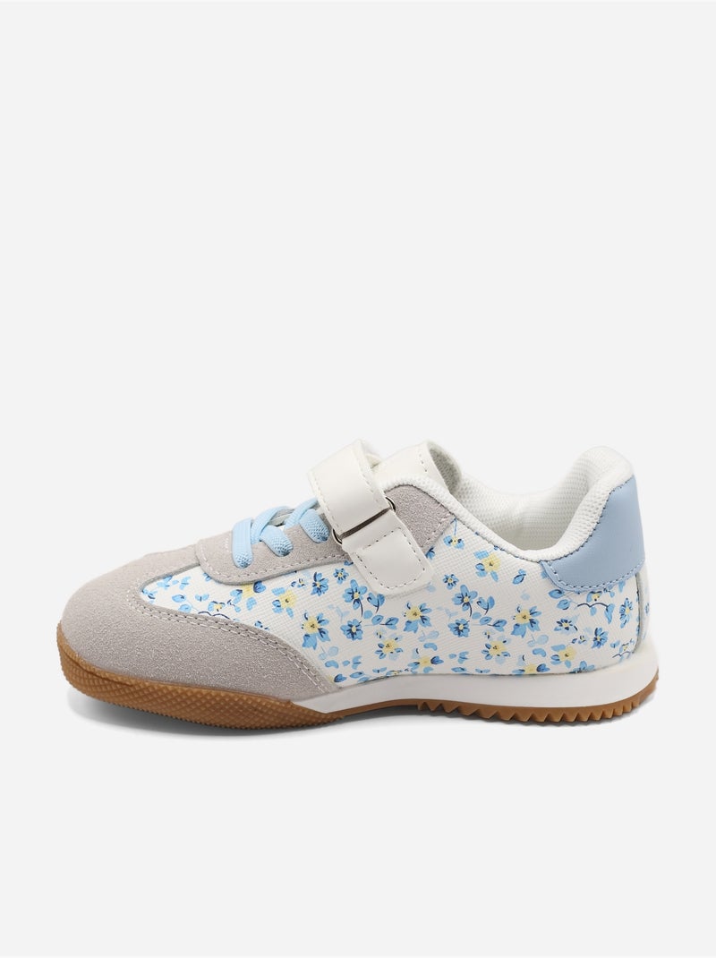 Zapatillas con velcro Azul - Kiabi