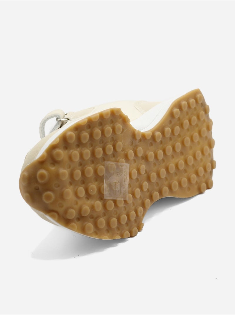 Zapatillas con velcro Beige - Kiabi