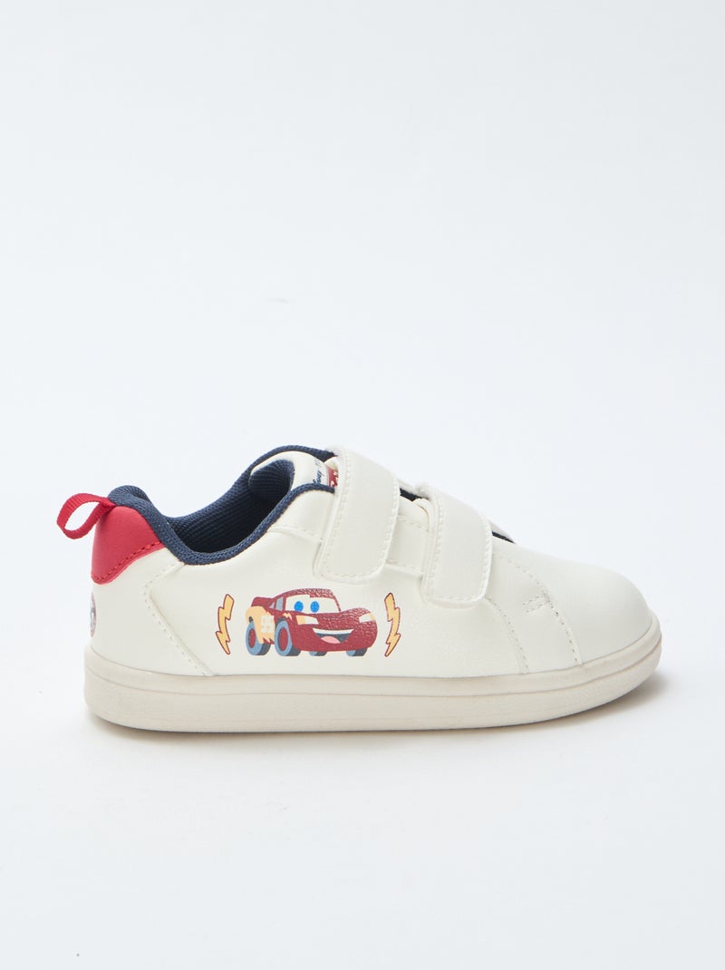 Zapatillas con velcro 'Cars' 'Disney' Blanco - Kiabi