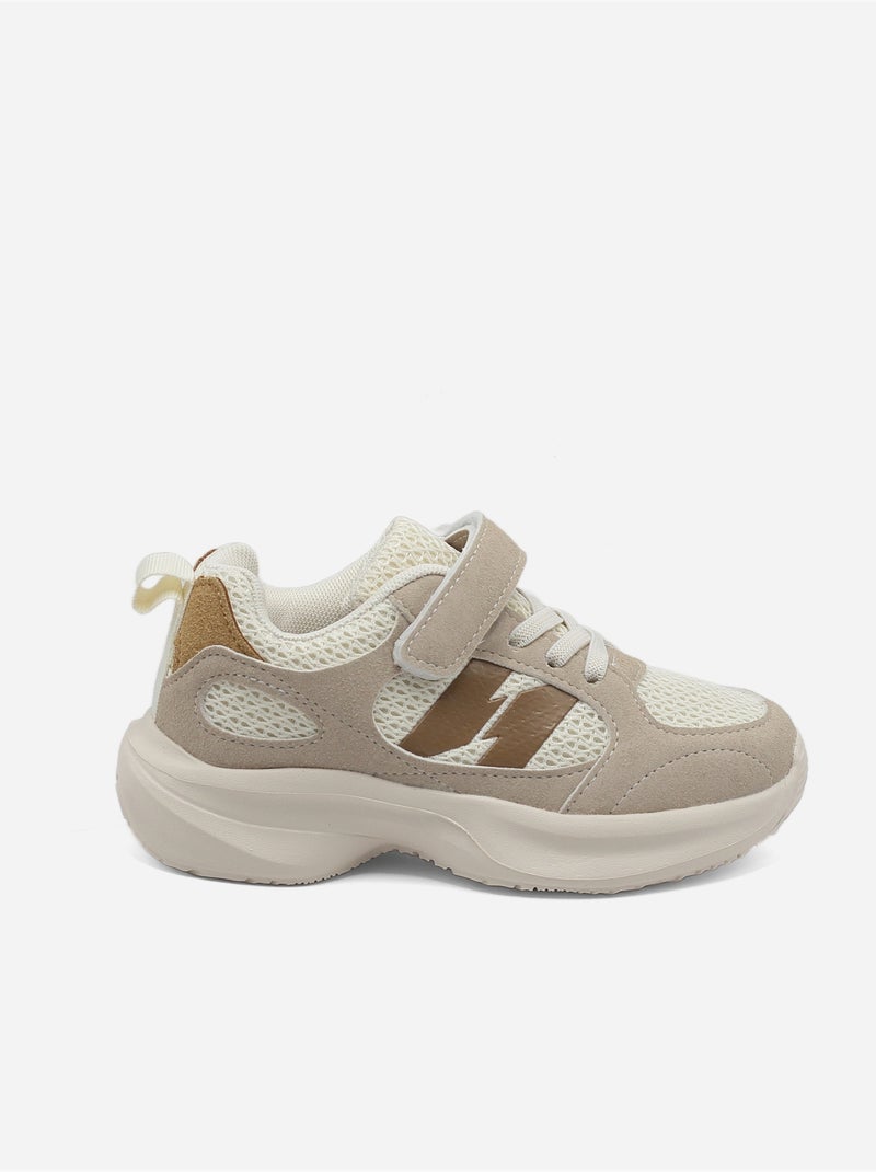 Zapatillas con velcro Crema - Kiabi