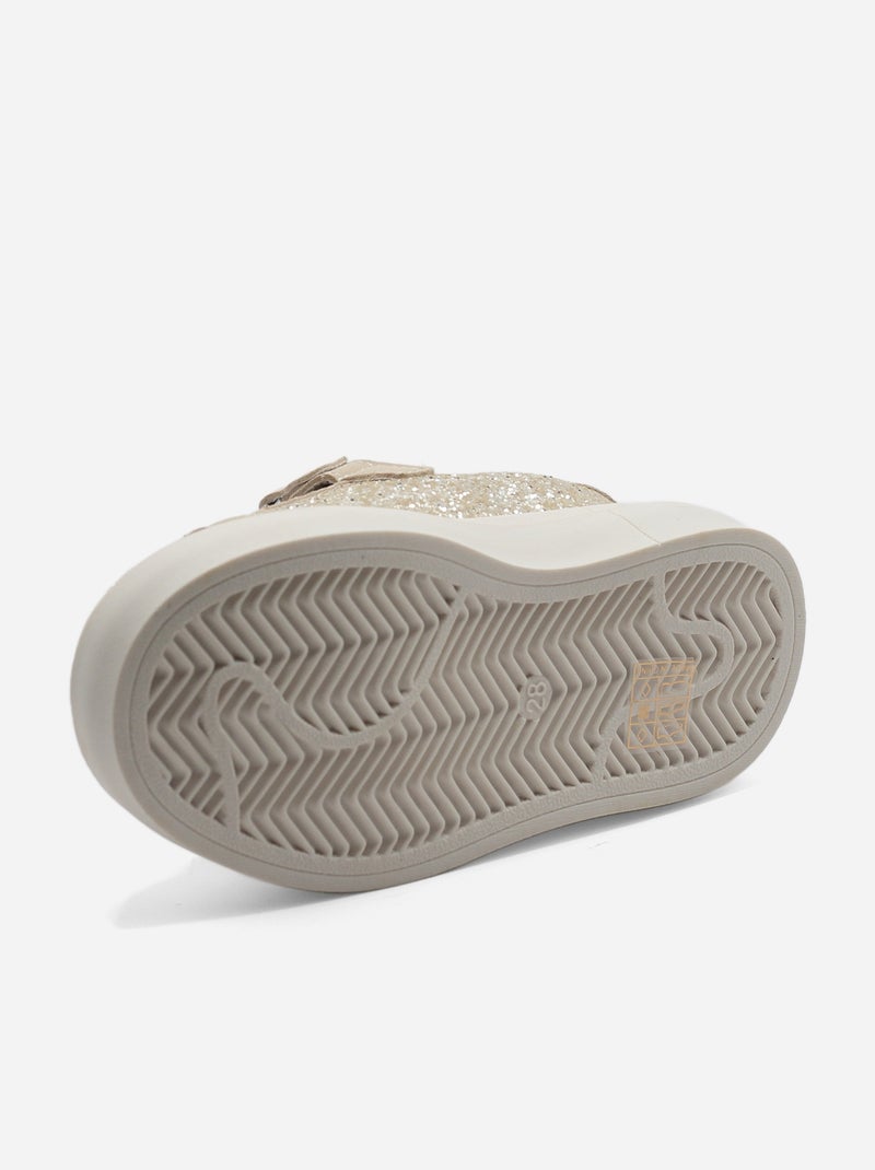 Zapatillas con velcro Dorado/Oro - Kiabi