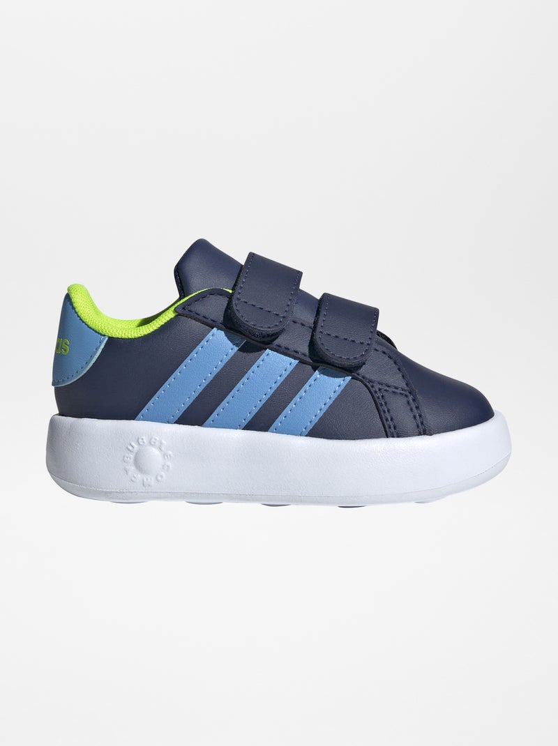 Zapatillas con velcro 'Grand Court' 'Adidas' AZUL - Kiabi