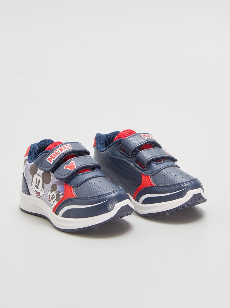 Zapatillas con velcro 'Mickey' azul - Kiabi