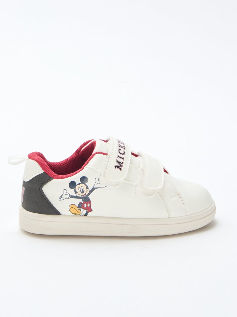 Zapatillas con velcro 'Mickey' 'Disney' Blanco - Kiabi