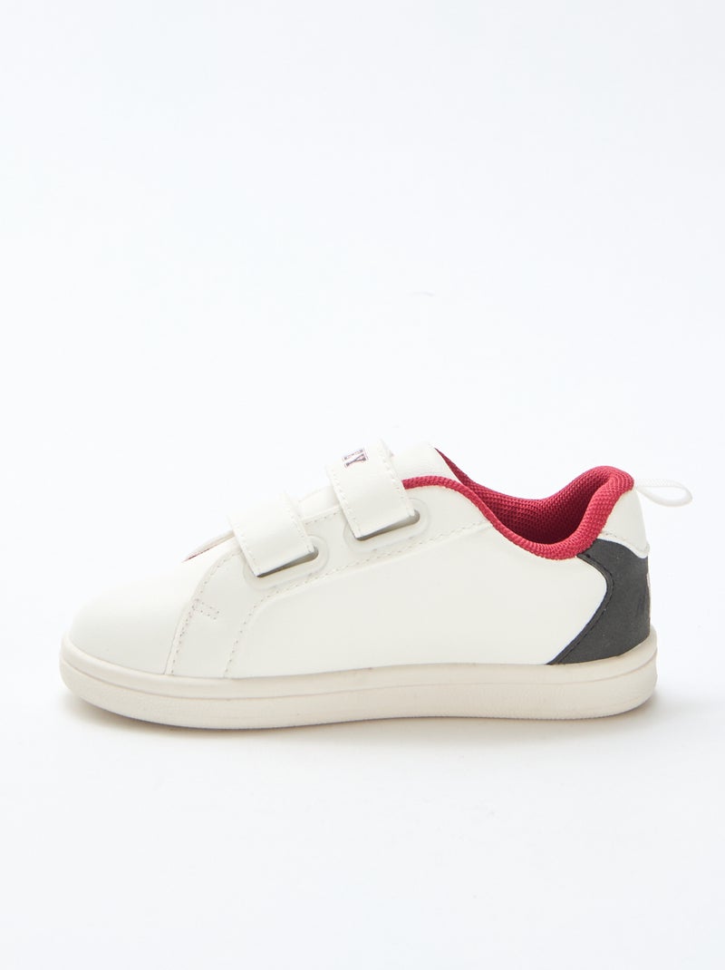 Zapatillas con velcro 'Mickey' 'Disney' Blanco - Kiabi