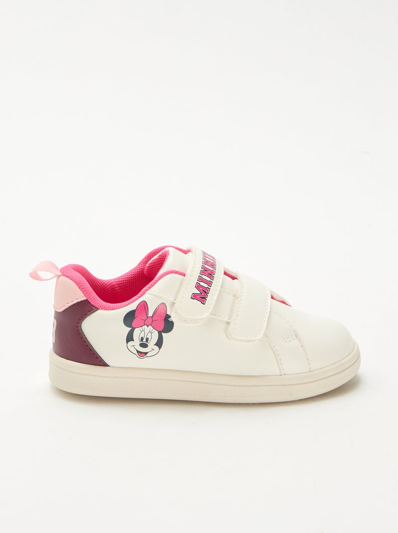 Zapatillas con velcro 'Minnie' Blanco - Kiabi