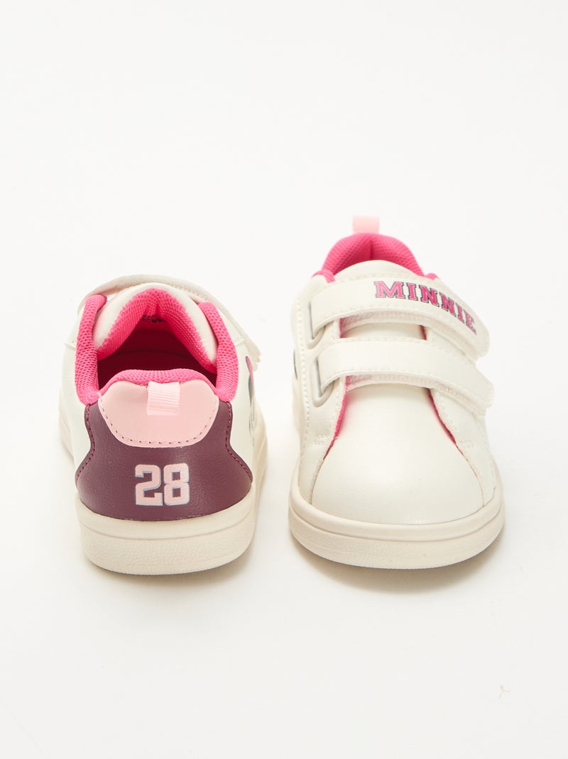 Zapatillas con velcro 'Minnie' Blanco - Kiabi