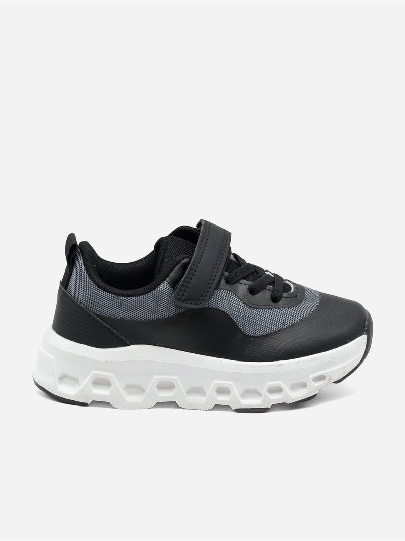 Zapatillas con velcro Negro - Kiabi