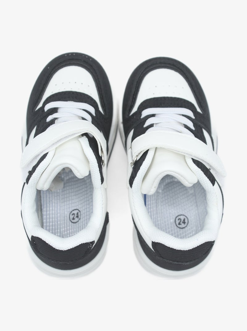 Zapatillas con velcro Negro - Kiabi