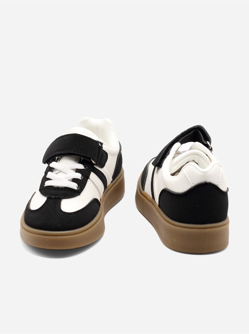 Zapatillas con velcro Negro - Kiabi
