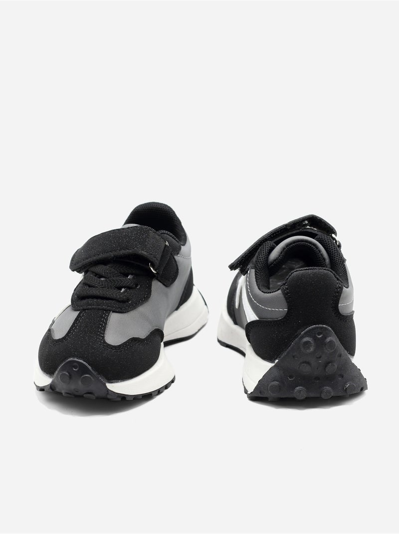 Zapatillas con velcro Negro - Kiabi
