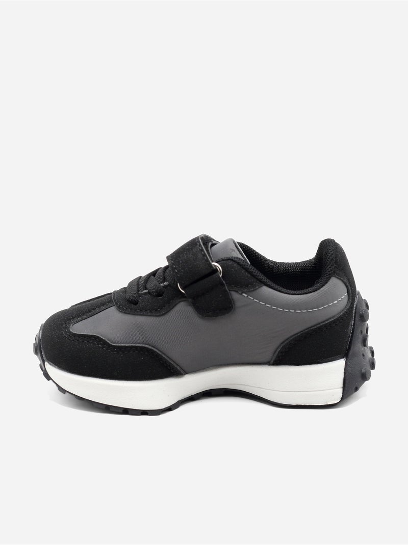 Zapatillas con velcro Negro - Kiabi