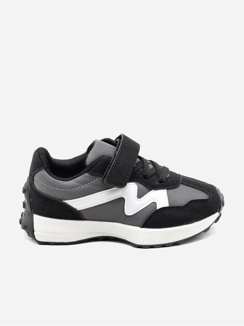 Zapatillas con velcro Negro - Kiabi