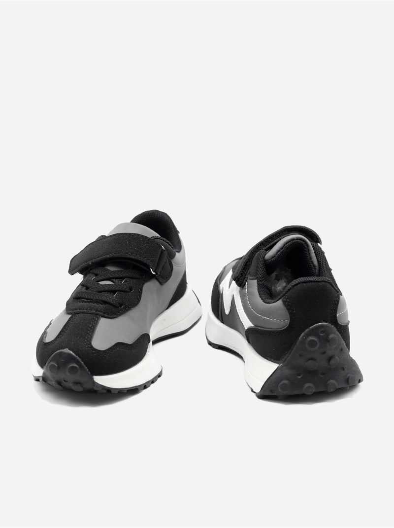 Zapatillas con velcro Negro - Kiabi
