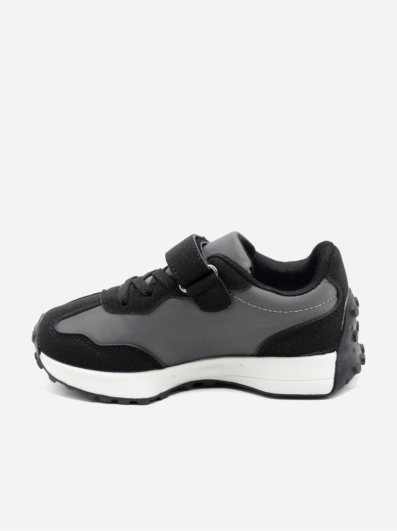 Zapatillas con velcro Negro - Kiabi