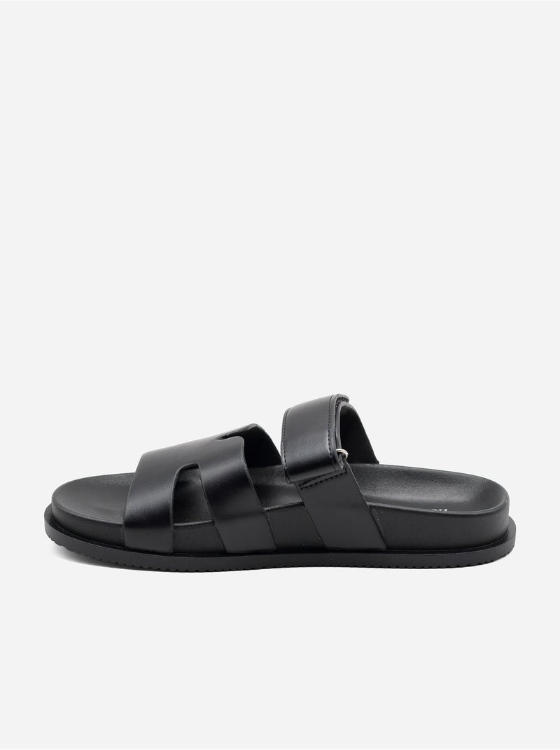 Zapatillas con velcro Negro - Kiabi