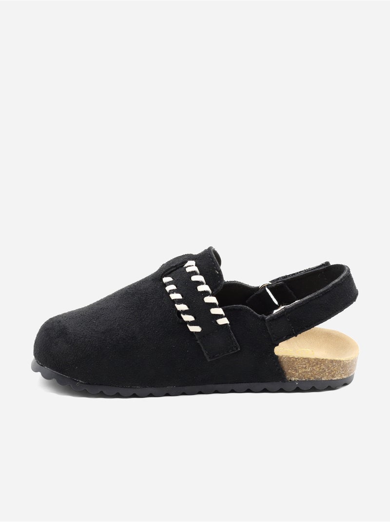 Zapatillas con velcro Negro - Kiabi