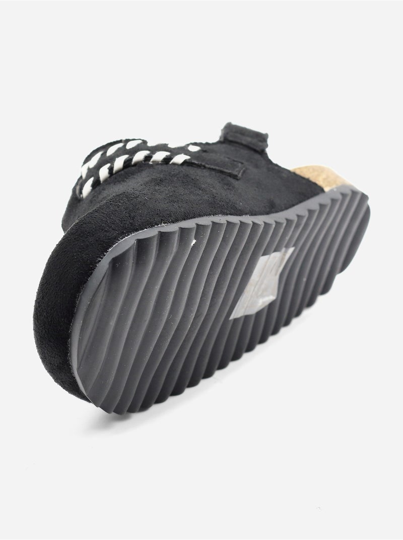 Zapatillas con velcro Negro - Kiabi