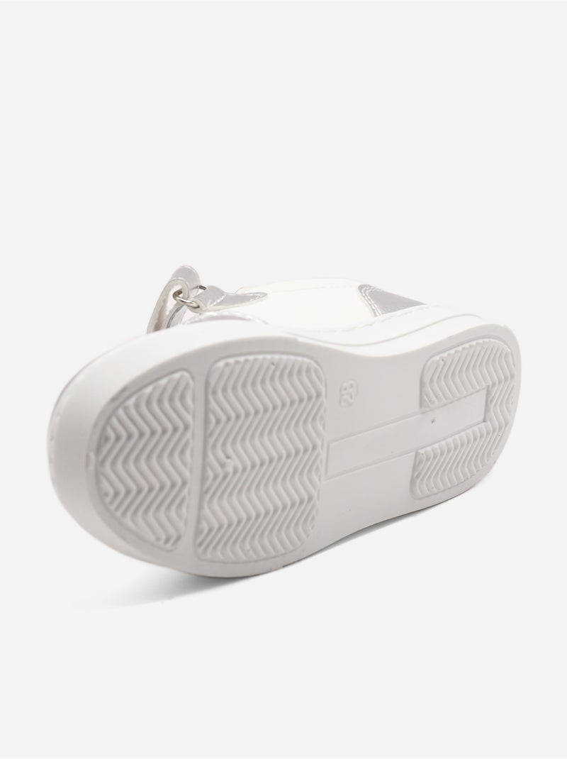 Zapatillas con velcro Plata - Kiabi