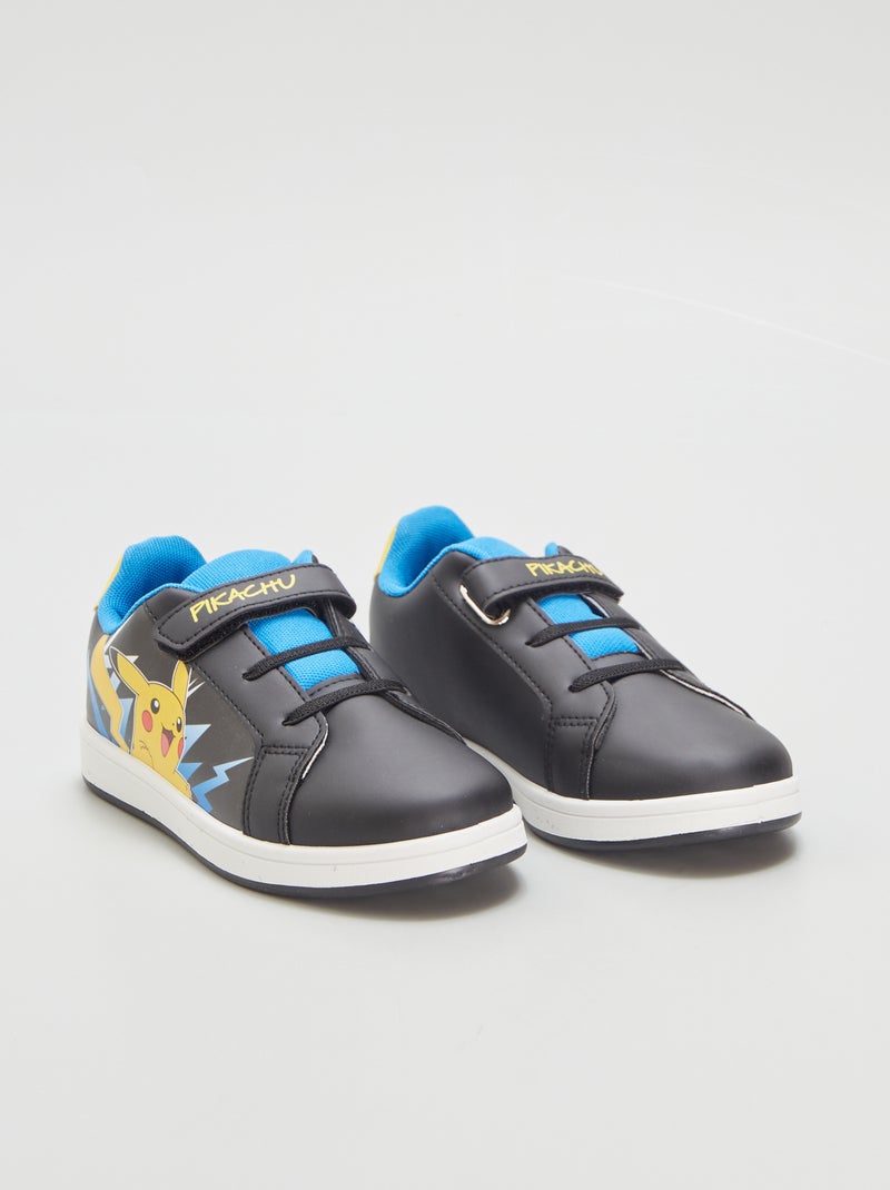 Zapatillas con velcro 'Pokémon' Negro/azul - Kiabi