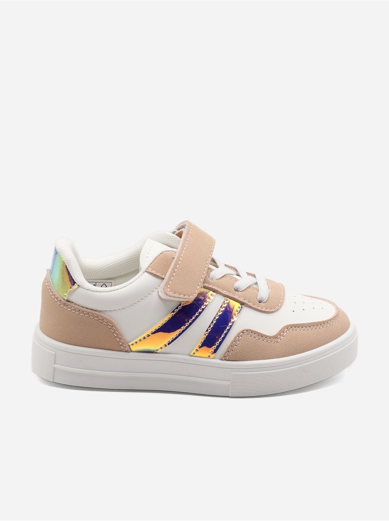 Zapatillas con velcro Rosa - Kiabi