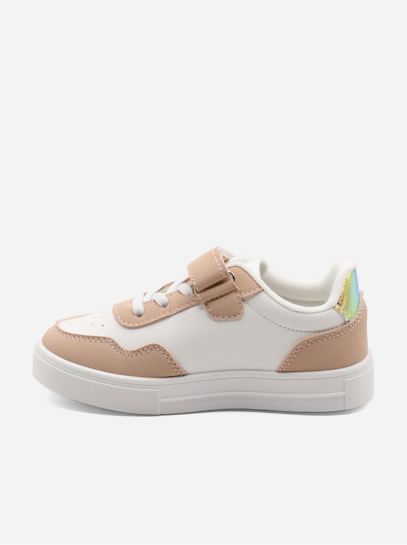 Zapatillas con velcro Rosa - Kiabi