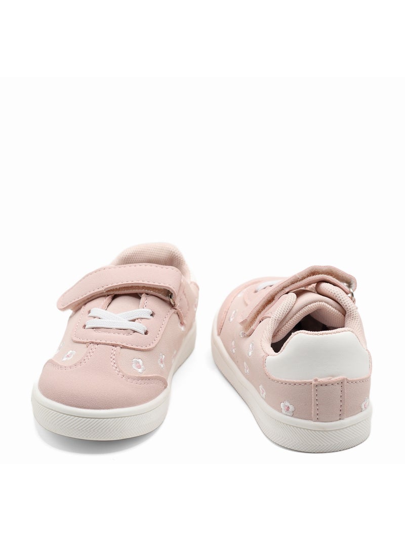 Zapatillas con velcro Rosa - Kiabi