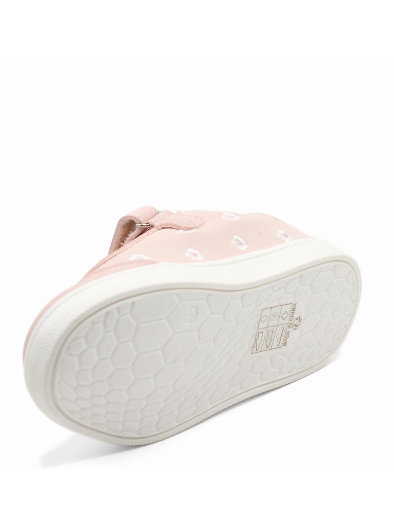 Zapatillas con velcro Rosa - Kiabi