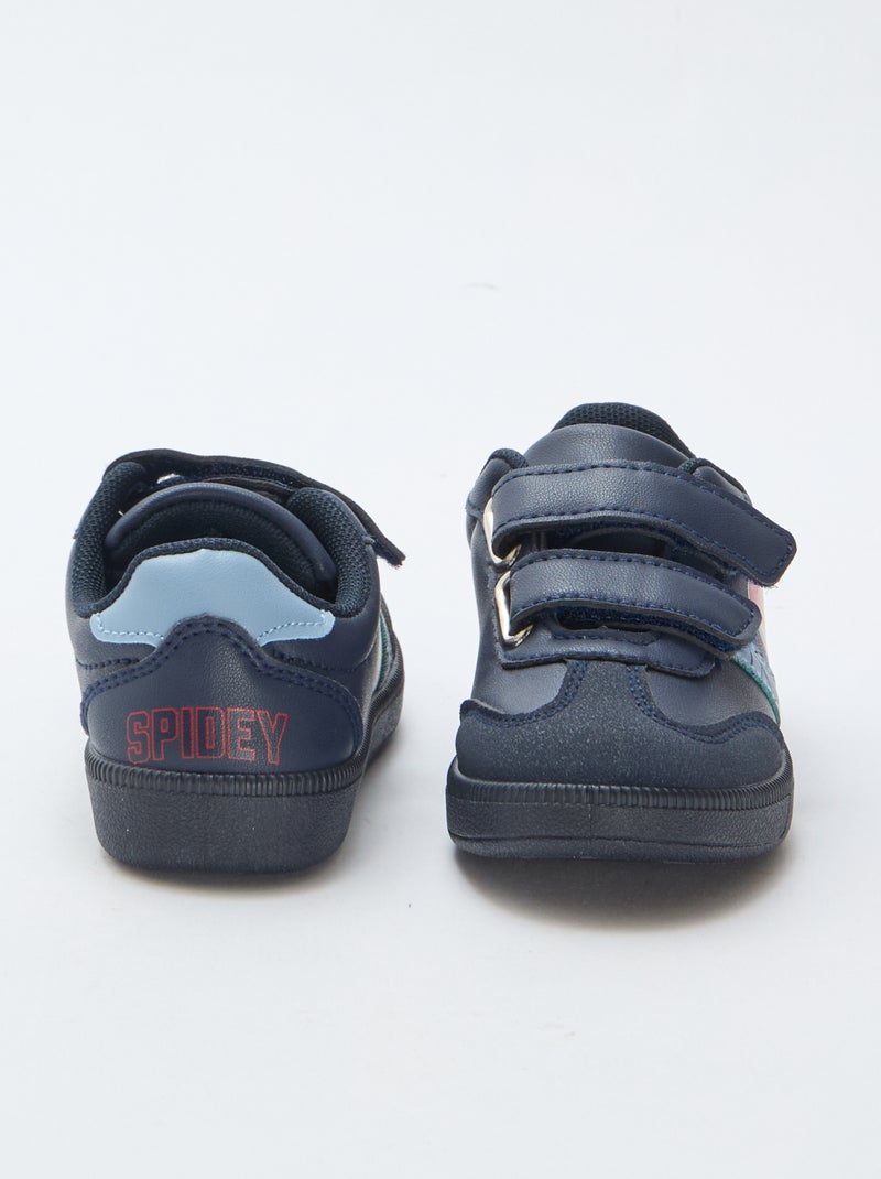 Zapatillas con velcro 'Spider-Man' 'Marvel' Azul - Kiabi