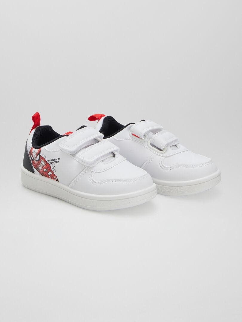 Zapatillas con velcro 'Spider-Man' 'Marvel' BLANCO - Kiabi