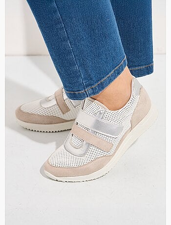 Zapatillas con velcro suaves, anchas y de ancho cómodo. - Afibel