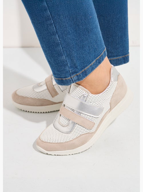 Zapatillas con velcro suaves, anchas y de ancho cómodo. - Afibel - Kiabi