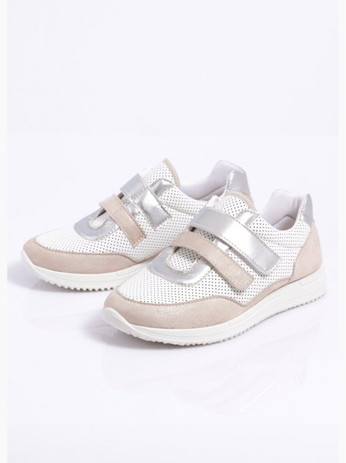 Zapatillas con velcro suaves, anchas y de ancho cómodo. - Afibel - Kiabi