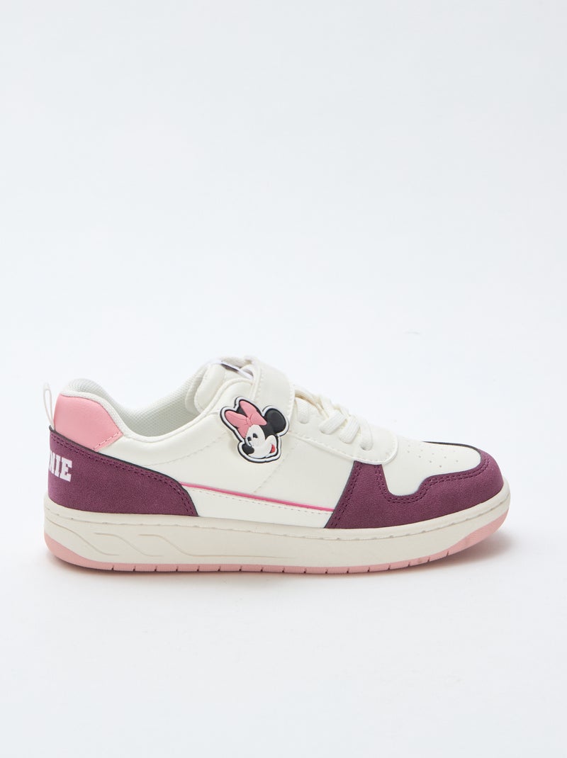 Zapatillas con velcro y cordones 'Minnie' 'Disney' Blanco - Kiabi