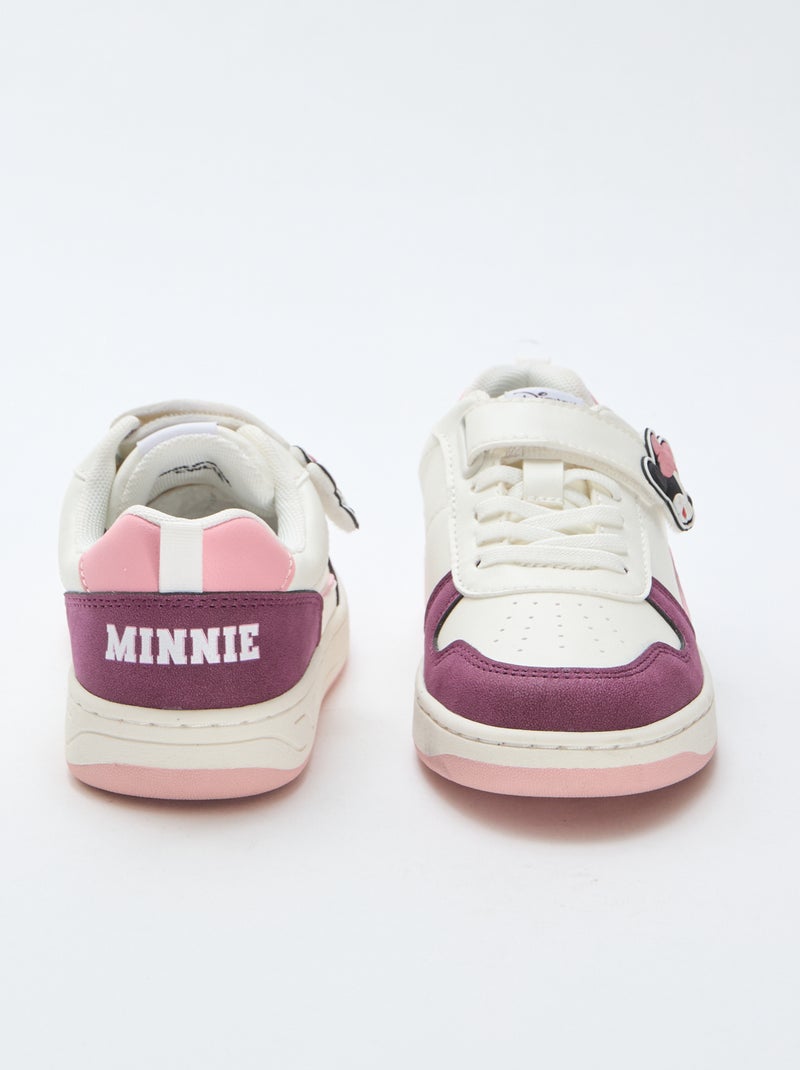 Zapatillas con velcro y cordones 'Minnie' 'Disney' Blanco - Kiabi