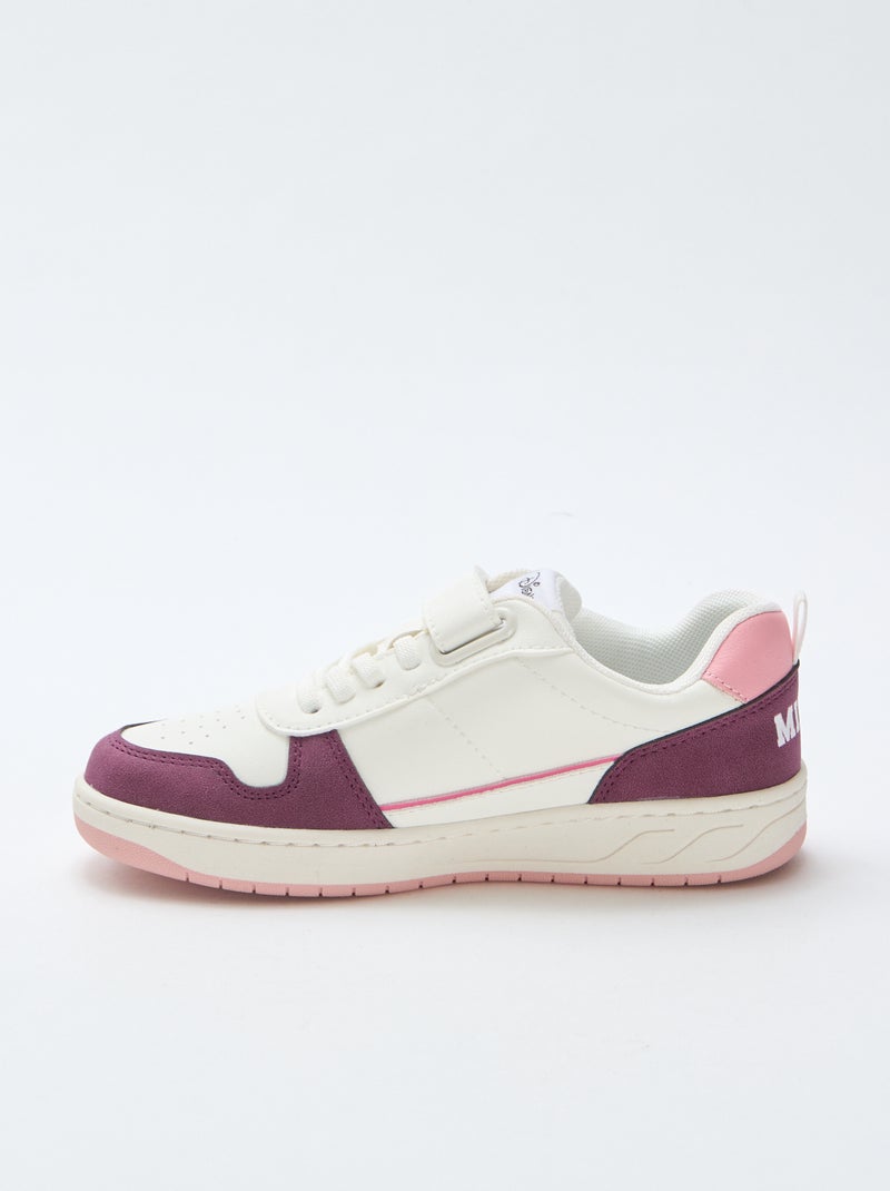 Zapatillas con velcro y cordones 'Minnie' 'Disney' Blanco - Kiabi