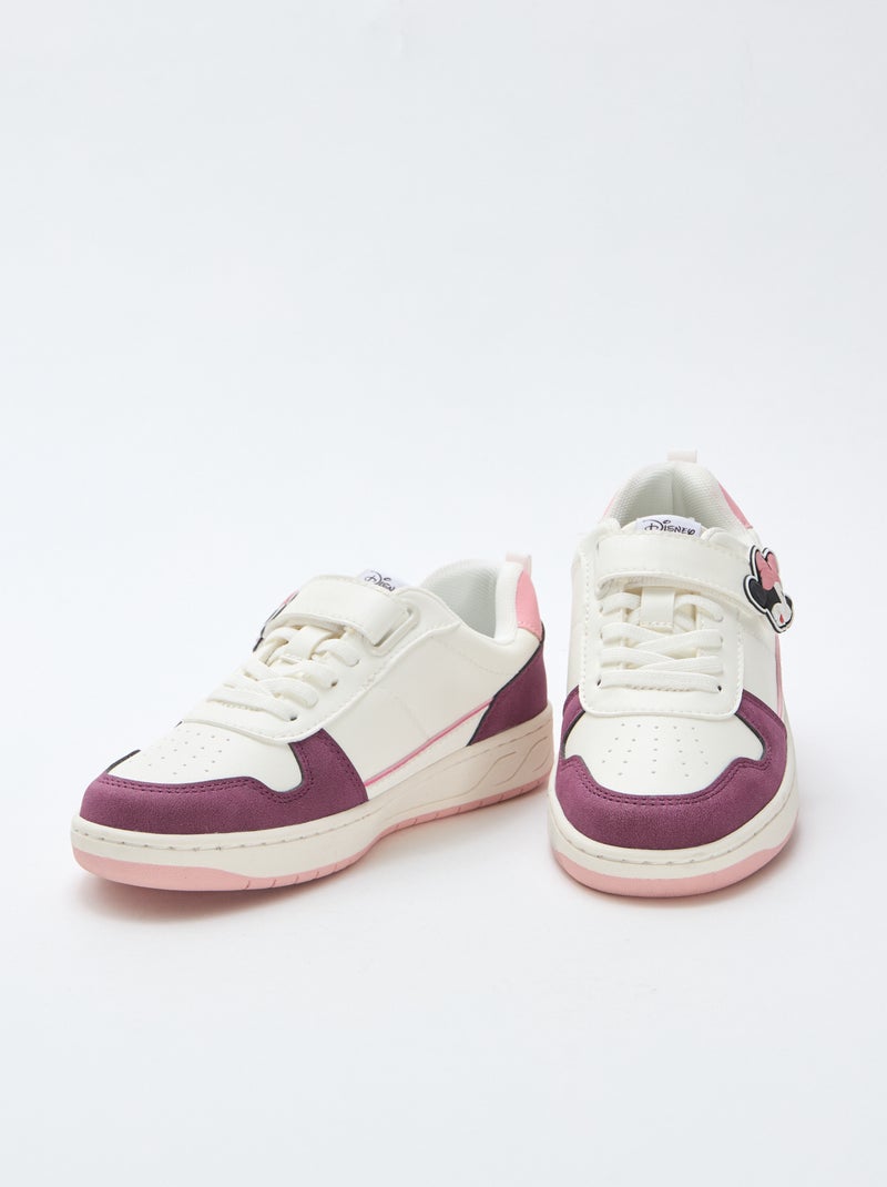 Zapatillas con velcro y cordones 'Minnie' 'Disney' Blanco - Kiabi