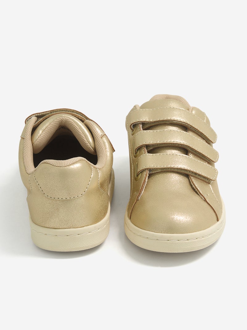 Zapatillas con velcros Amarillo - Kiabi