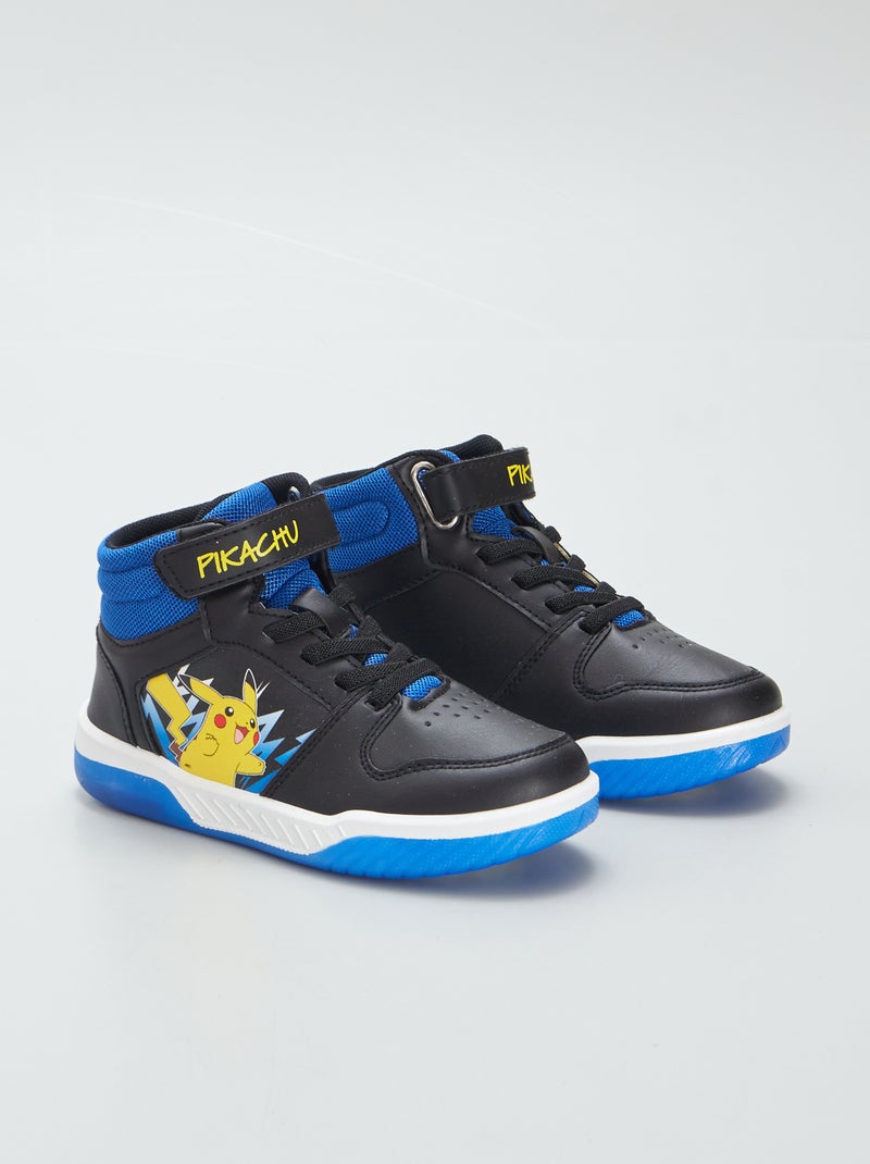 Zapatillas con velcros 'Pikachu' NEGRO - Kiabi