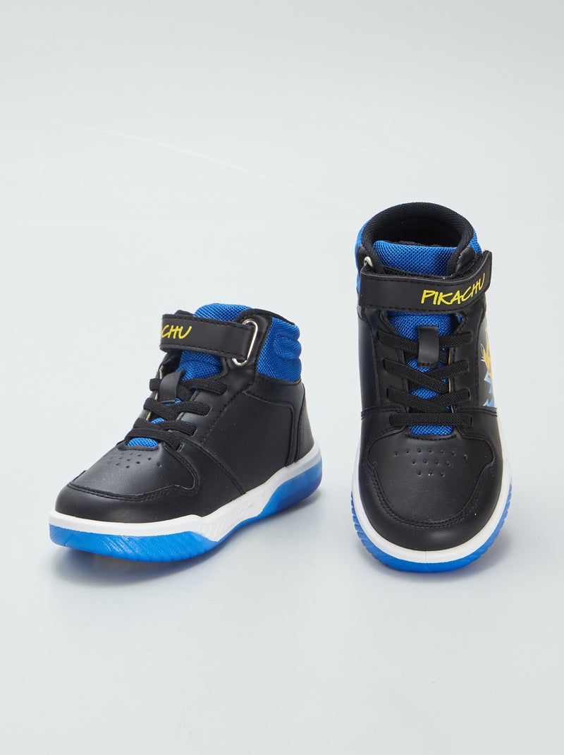 Zapatillas con velcros 'Pikachu' NEGRO - Kiabi