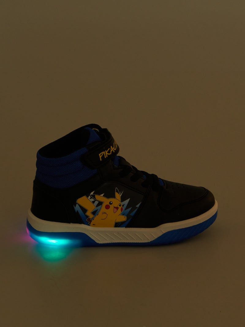 Zapatillas con velcros 'Pikachu' NEGRO - Kiabi