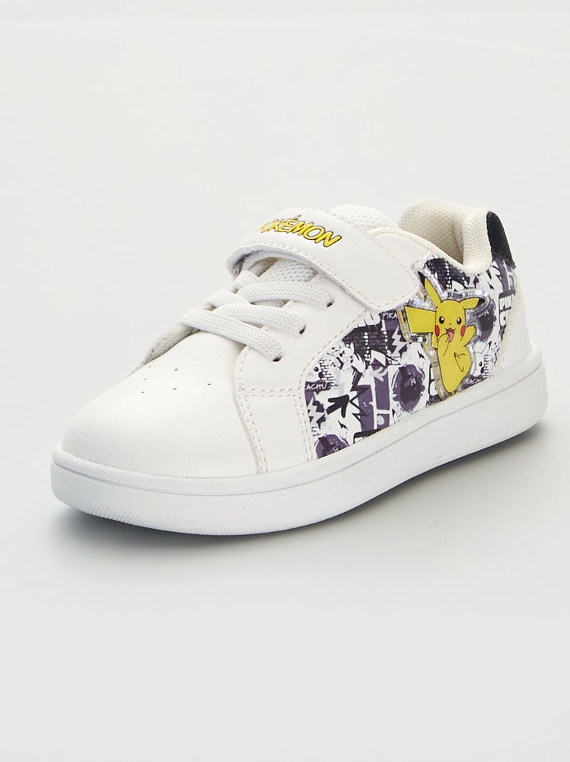 Zapatillas con velcros 'Pikachu' 'Pokemon' blanco - Kiabi