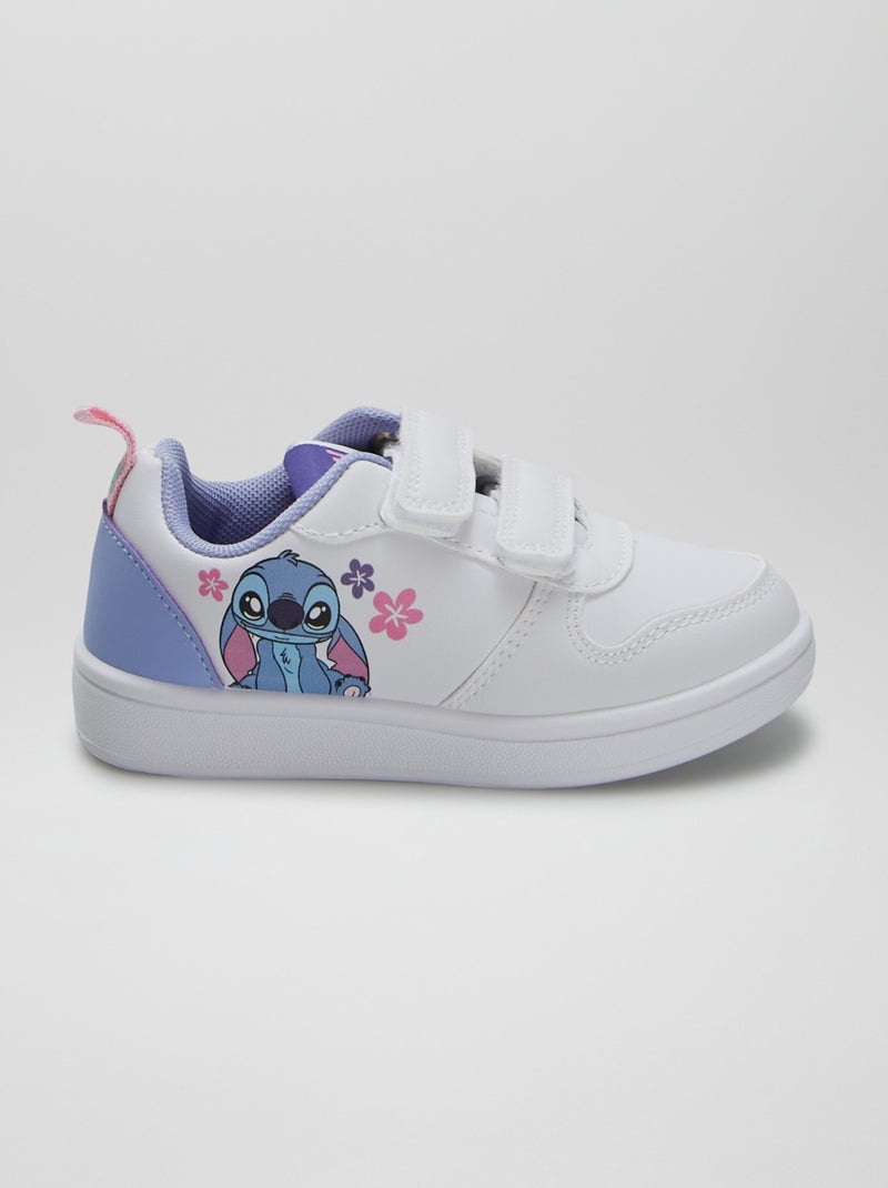 Zapatillas con velcros 'Stitch' BLANCO - Kiabi