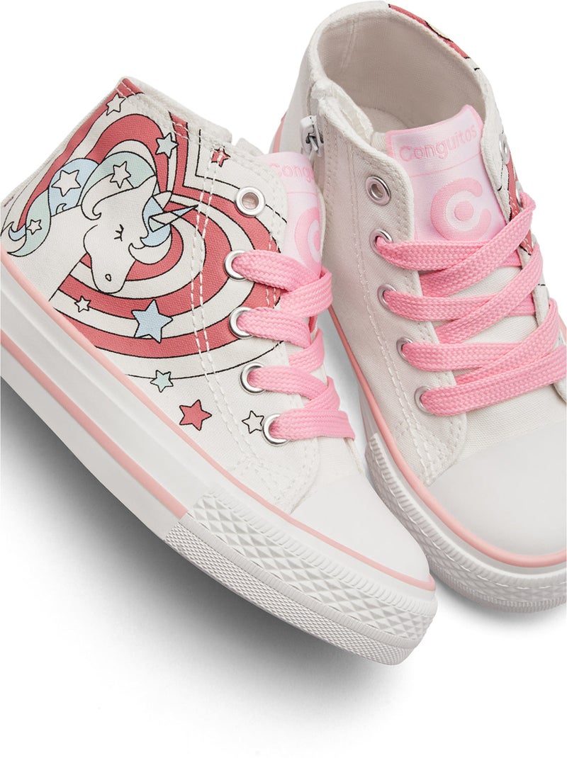 Zapatillas Conguitos Altas Fantasía Multicolor - Kiabi